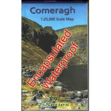 Comeragh 1:25,000 Scale Map – Encapsulated Waterproof.  