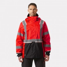 HH UC-ME Hi Vis Shell Jacket Hi Vis Red
