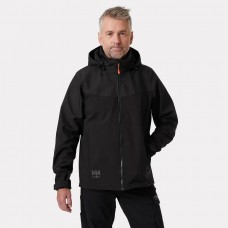 HH Oxford Hooded Softshell Jacket Black