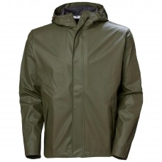HH  Mens Moss Waterproof Jacket Forest