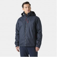 HH Men's Crew Hooded Midlayer Sailing Jacket 2.0 Navy 