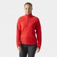 HH Women's Daybreaker Half-Zip Fleece Alert Red 