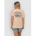 Salty Crew Happy Hour B.F. Tee - Apricot