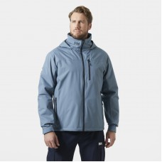 HH Men's Crew Hooded Midlayer Sailing Jacket 2.0 Washed Navy HH Men's Crew Hooded Midlayer Sailing Jacket 2.0 Washed Navy