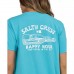 Salty Crew Happy Hour B.F. Tee - Turquoise