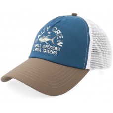Salty Crew Stamped Trucker - Deep Ocean/Brown