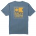 Salty Crew Stitched SS Tee - Slate
