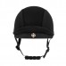 Charles Owen Phoenix Black Rose Gold Skull Cap 
