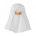 Buff Desert Cap Solid White 