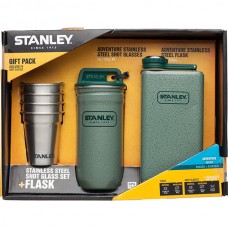 Stanley Stainless Steel Shot Glass Set & Flask