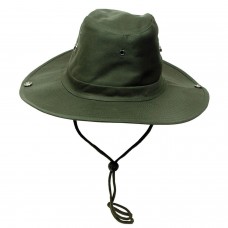 MFH BUSH HAT (SLOUCH HAT) WITH CHIN STRAP OLIVE 