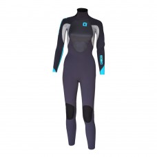 Circle One Womens Faze 3/2mm Full Length  Wetsuit Turquoise 