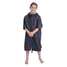 Charlie Mc Leod Eco Sports Cloak Kids Navy Grey Age 10-13 Years
