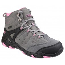 Cotswold Ladies Waterproof Mid Grey/Pink