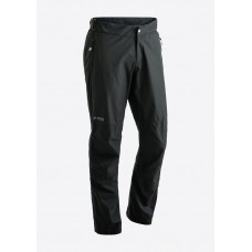 Maier Mens Raindrop Waterproof Pants Short Leg Length Black