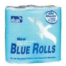 Elsan Ultra Soft Blue Toilet Rolls for Campervan & Portable Toilets 